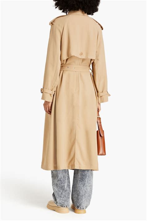 burberry damski|Burberry crepe trench coat.